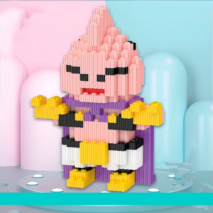 Majin Buu Goku Anime Juguete Armable Armatodo Construcción