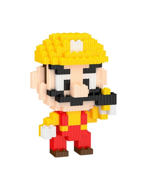 Super Mario Bros Juguete Armable Armatodo Construcción Niños