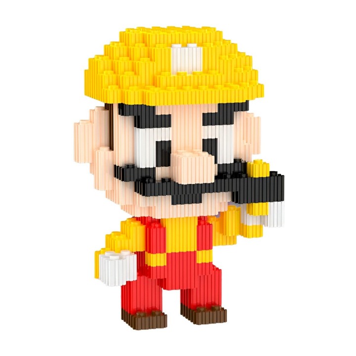 Super Mario Bros Juguete Armable Armatodo Construcción Niños