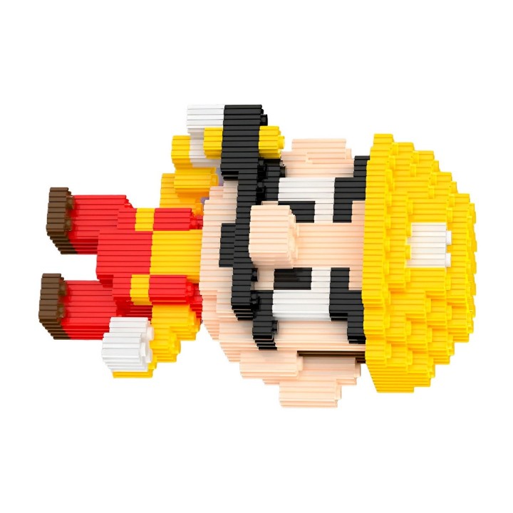 Super Mario Bros Juguete Armable Armatodo Construcción Niños