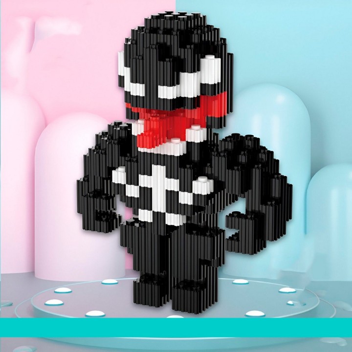 Venom Comic Juguete Armable Armatodo Construcción Niños