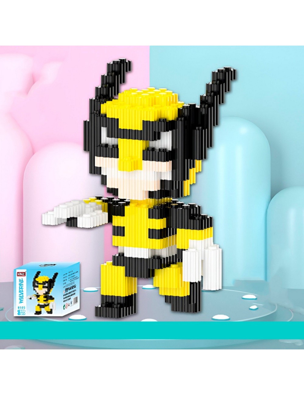 Wolverine X-men Juguete Armable Armatodo Construcción Niños