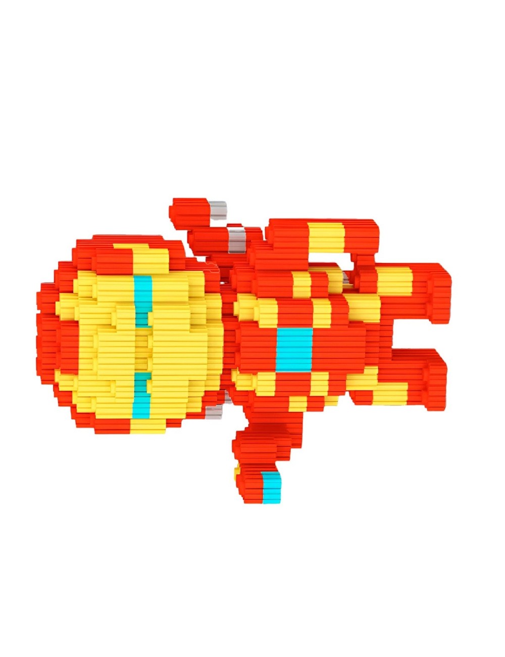 Iron Man Anime Juguete Armable Armatodo Construcción Niños