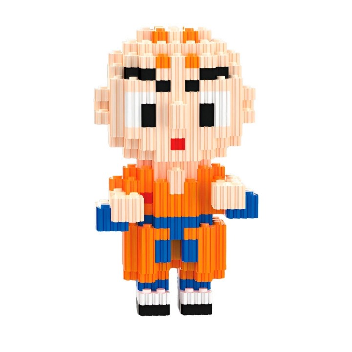Krilin Goku Anime Juguete Armable Armatodo Construcción