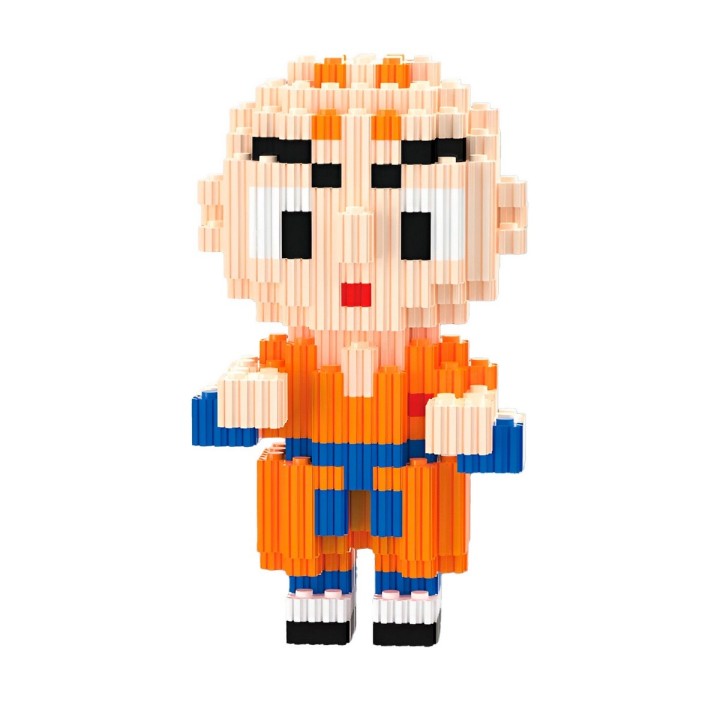 Krilin Goku Anime Juguete Armable Armatodo Construcción
