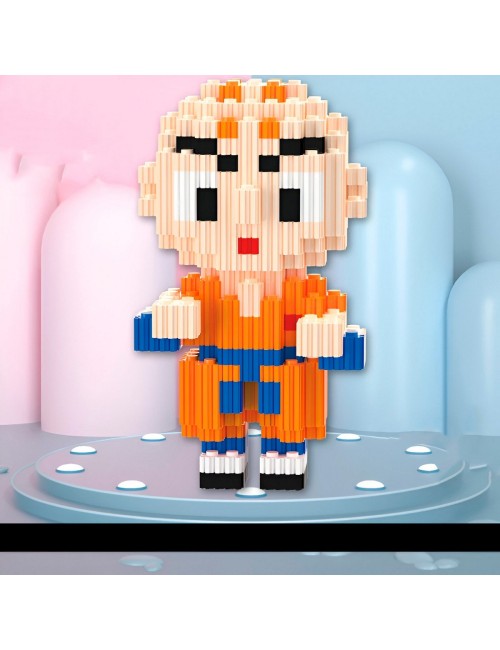 Krilin Goku Anime Juguete Armable Armatodo Construcción