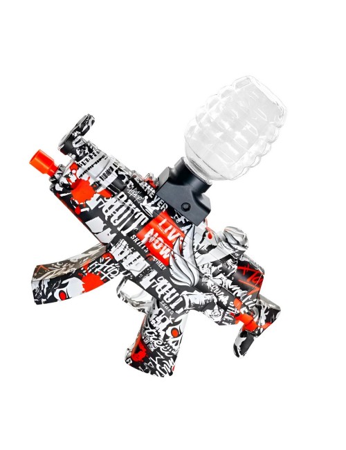 Pistola De Hidrogel Ak-47 Automatica Recargable + Accesorios