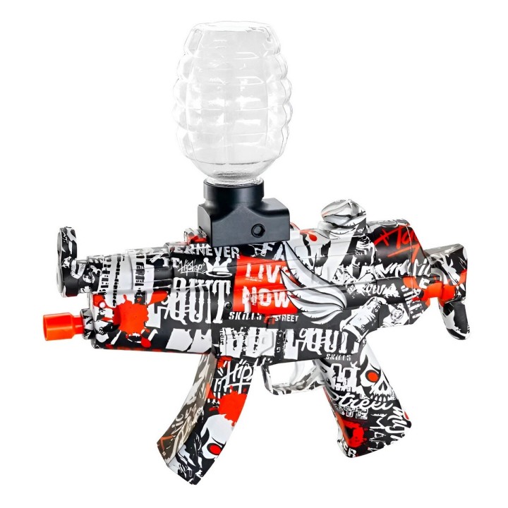 Pistola De Hidrogel Ak-47 Automatica Recargable + Accesorios
