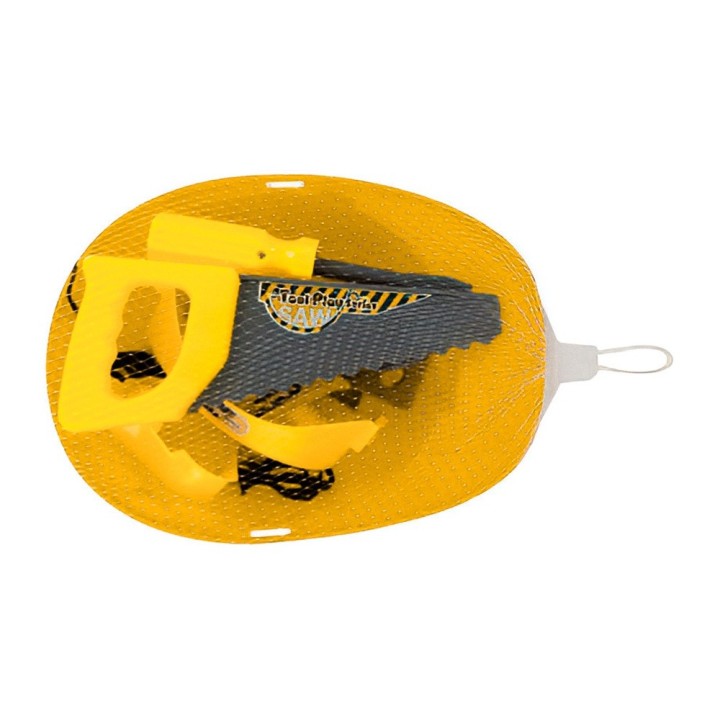 Juguete Niños Set De Herramientas Juego Kit Casco Sierra