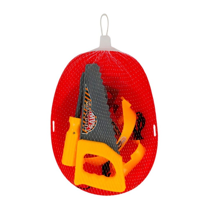 Juguete Niños Set De Herramientas Juego Kit Casco Sierra