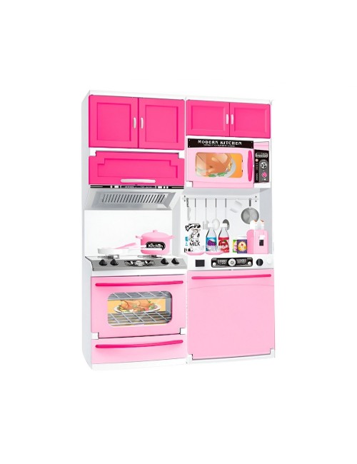 Cocina Muñecas Horno Luz Sonido 2 Modulos Juguete Niñas