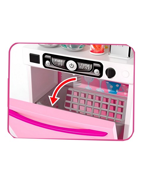 Cocina Muñecas Horno Luz Sonido 2 Modulos Juguete Niñas