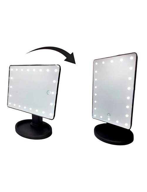 Espejo Con Luces Para Maquillaje Portable + Baterias