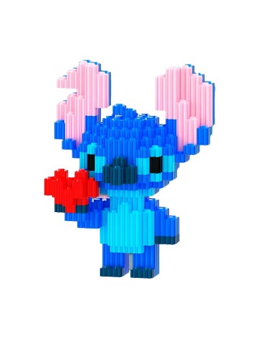 Stitch Corazon Juguete Armable Armatodo Construcción Niños