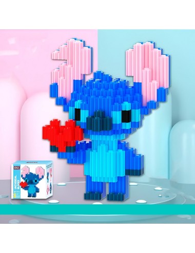 Stitch Corazon Juguete Armable Armatodo Construcción Niños
