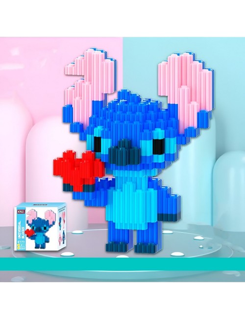 Stitch Corazon Juguete Armable Armatodo Construcción Niños