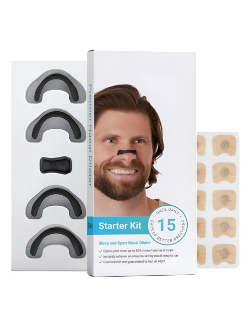 Kit De 4 Pinzas Nasales Imán Magnéticas Antironquidos