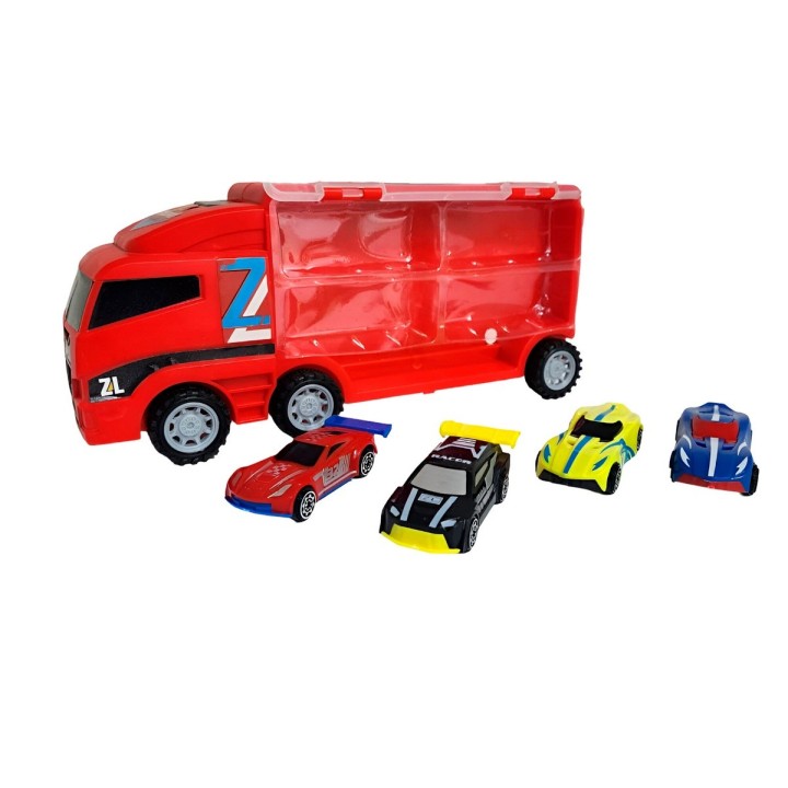 Tractomula Niñera Carros Deportivos Carrier Truck Catapulta