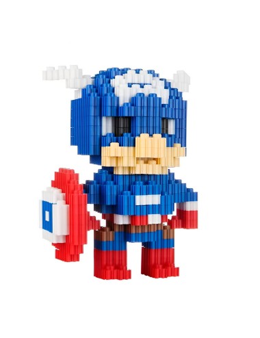 Capitan America Juguete Armable Armatodo Construcción