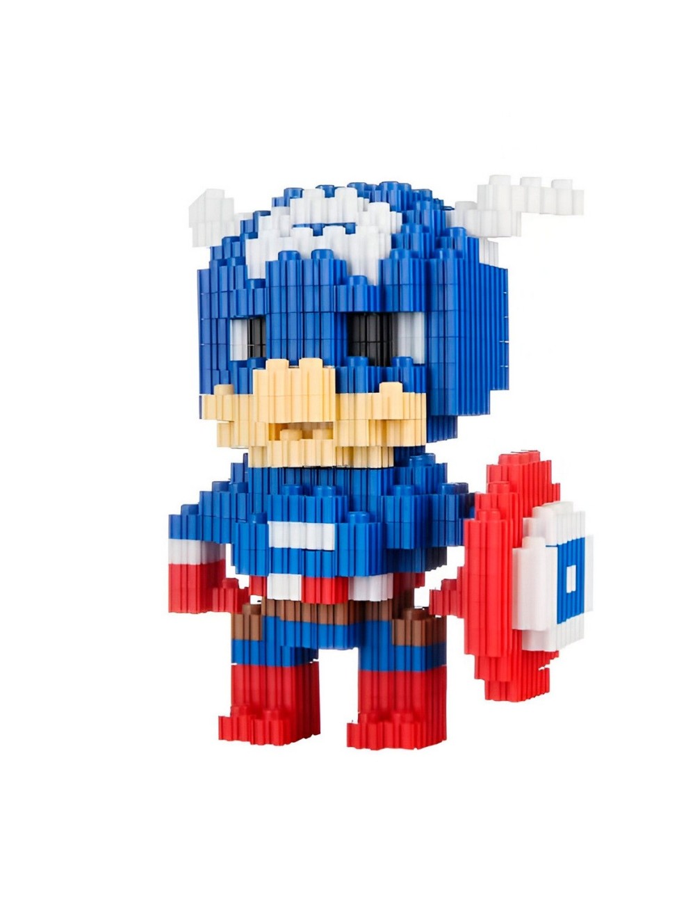 Capitan America Juguete Armable Armatodo Construcción