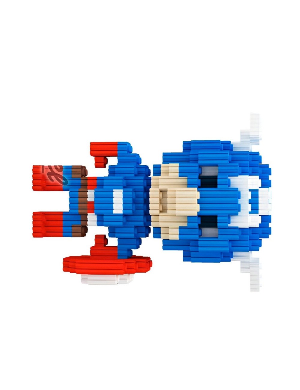 Capitan America Juguete Armable Armatodo Construcción