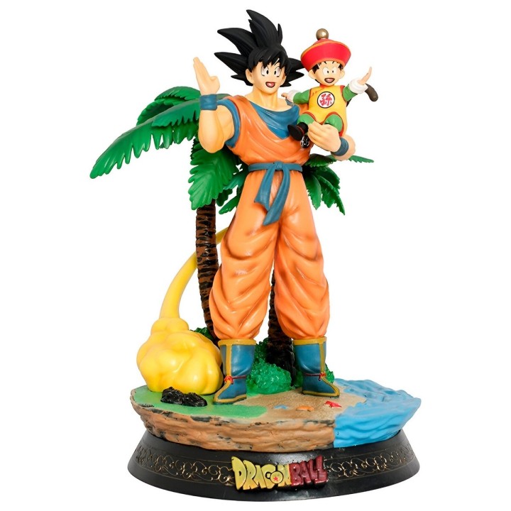 Figura Accion Coleccionable Dragon Ball Z Goku Y Son Gohan