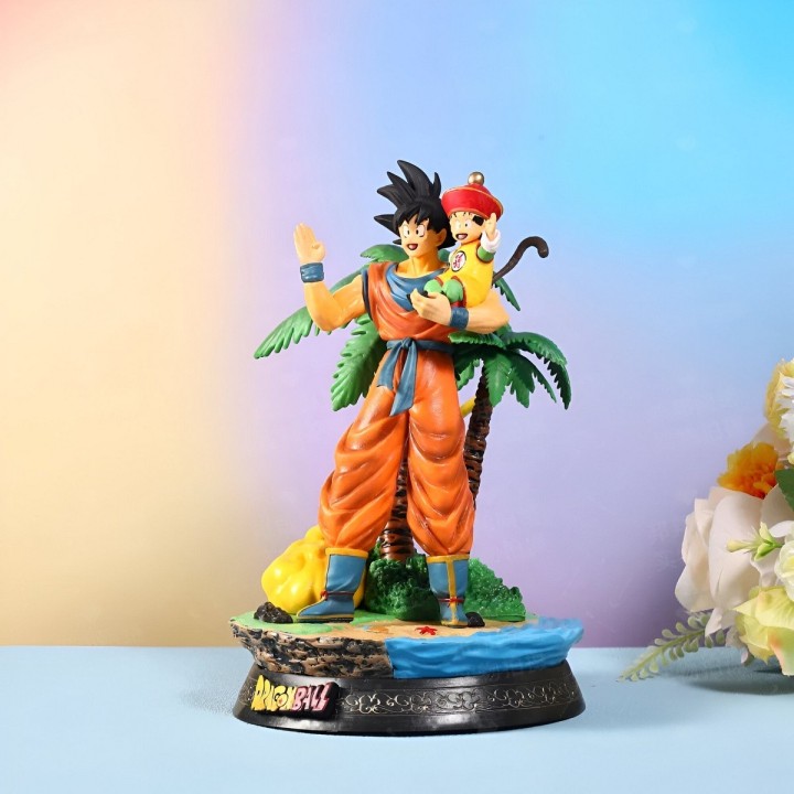 Figura Accion Coleccionable Dragon Ball Z Goku Y Son Gohan