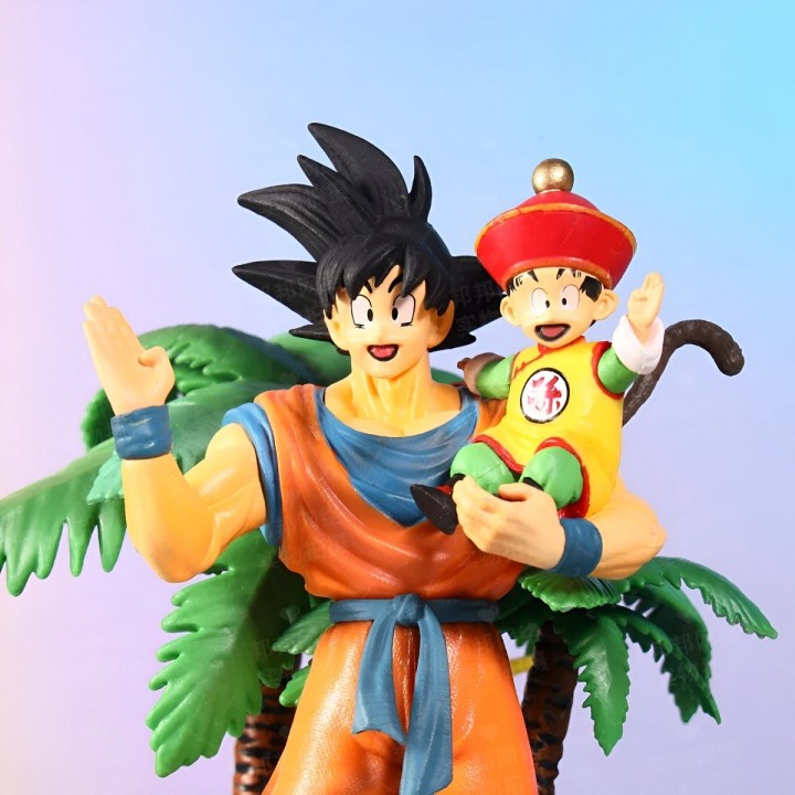 Figura Accion Coleccionable Dragon Ball Z Goku Y Son Gohan