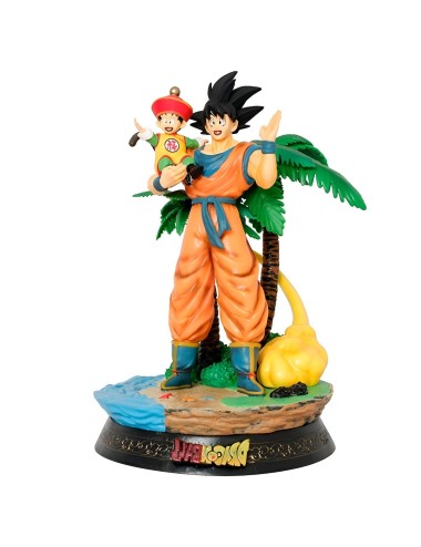 Figura Accion Coleccionable Dragon Ball Z Goku Y Son Gohan
