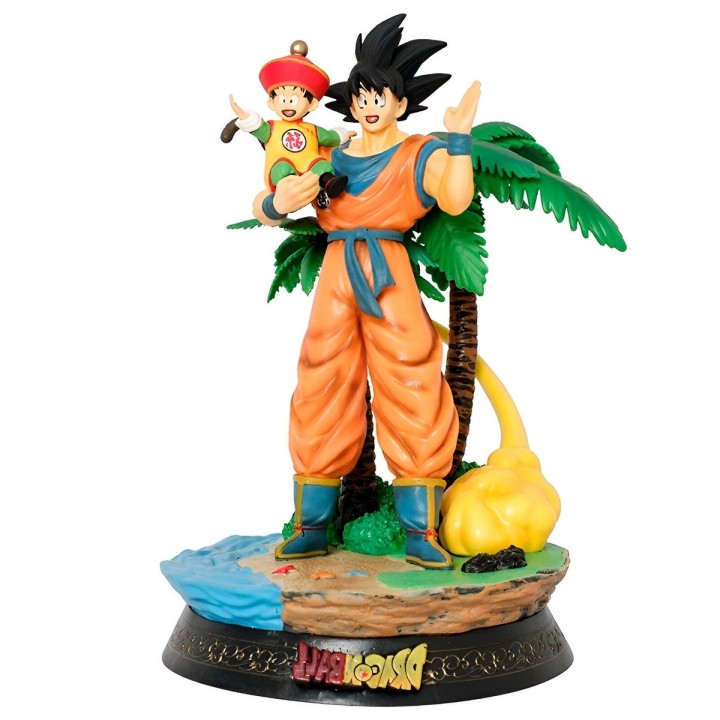 Figura Accion Coleccionable Dragon Ball Z Goku Y Son Gohan