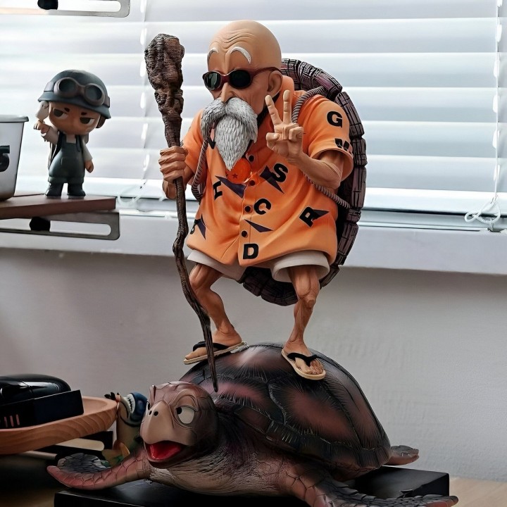 Figura Accion Coleccionable Dragon Ball Z Maestro Roshi