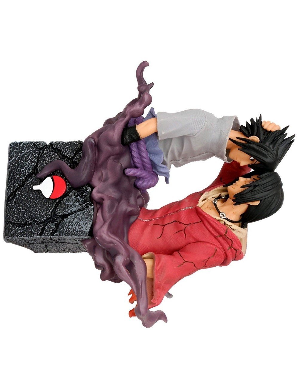 Figura Accion Coleccionable Naruto Itachi Y Sasuke Uchiha