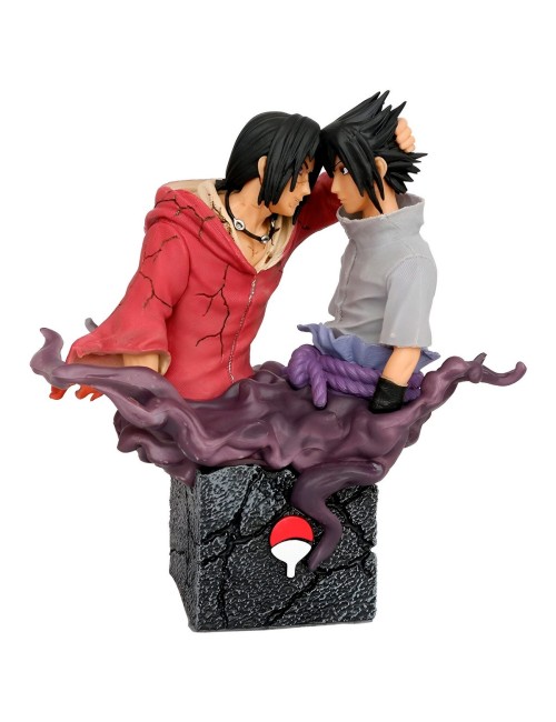 Figura Accion Coleccionable Naruto Itachi Y Sasuke Uchiha