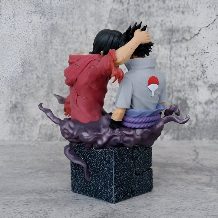 Figura Accion Coleccionable Naruto Itachi Y Sasuke Uchiha