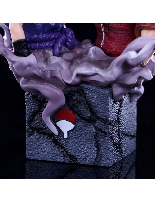 Figura Accion Coleccionable Naruto Itachi Y Sasuke Uchiha