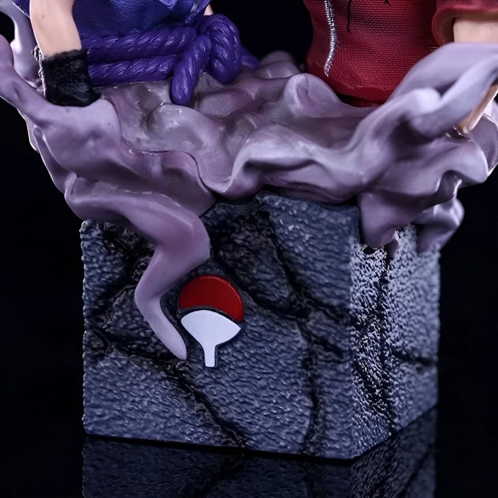 Figura Accion Coleccionable Naruto Itachi Y Sasuke Uchiha