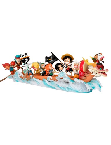 Figura Accion Coleccionable One Piece Barco Personajes
