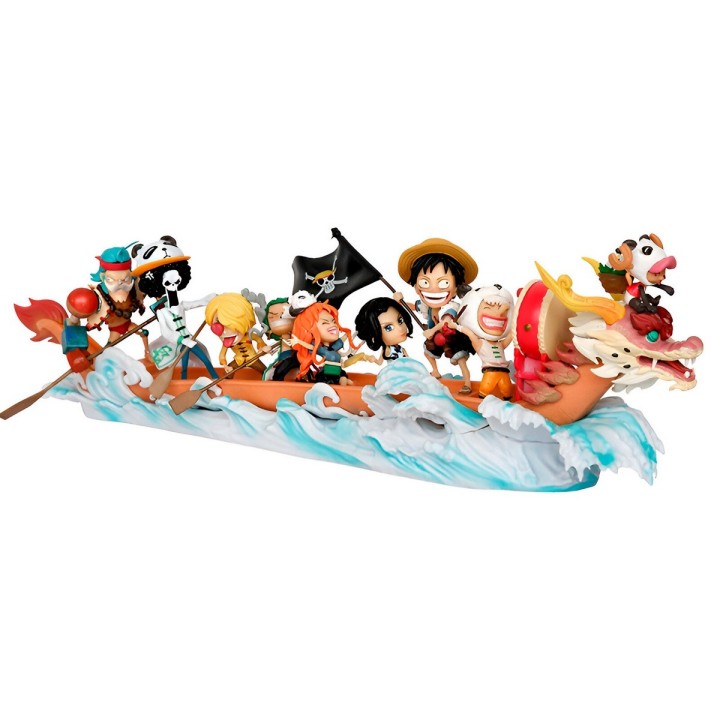 Figura Accion Coleccionable One Piece Barco Personajes