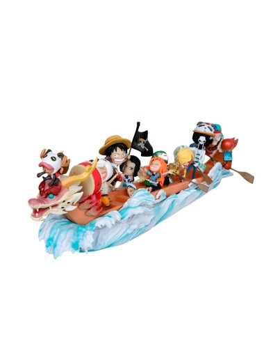 Figura Accion Coleccionable One Piece Barco Personajes