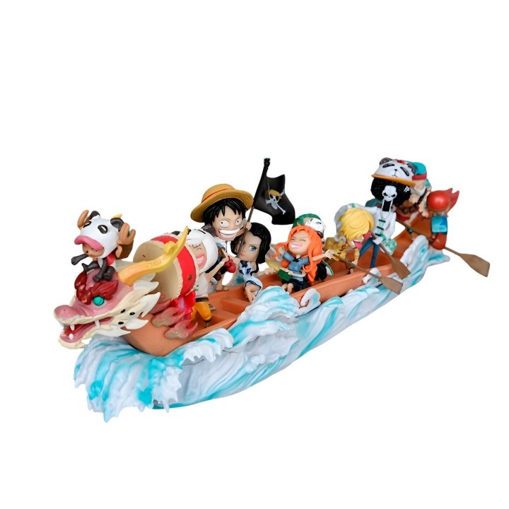 Figura Accion Coleccionable One Piece Barco Personajes
