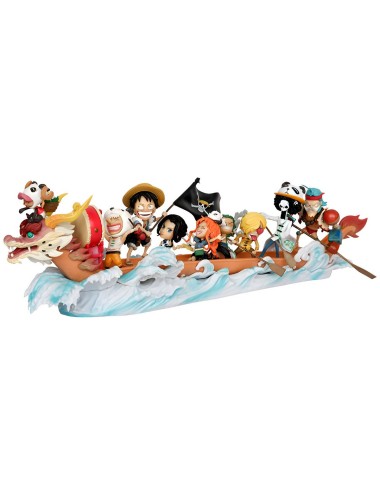 Figura Accion Coleccionable One Piece Barco Personajes
