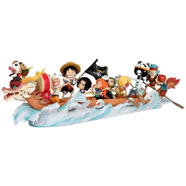 Figura Accion Coleccionable One Piece Barco Personajes