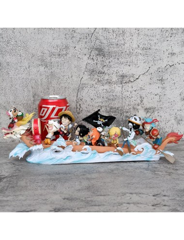 Figura Accion Coleccionable One Piece Barco Personajes