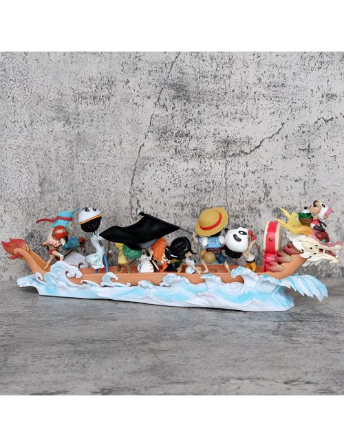 Figura Accion Coleccionable One Piece Barco Personajes