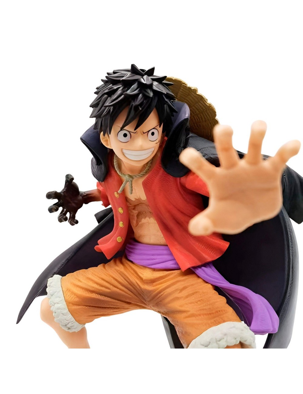 Figura Accion Coleccionable One Piece Luffy Capa Negra