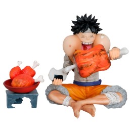 Figura Accion Coleccionable One Piece Luffy Comiendo