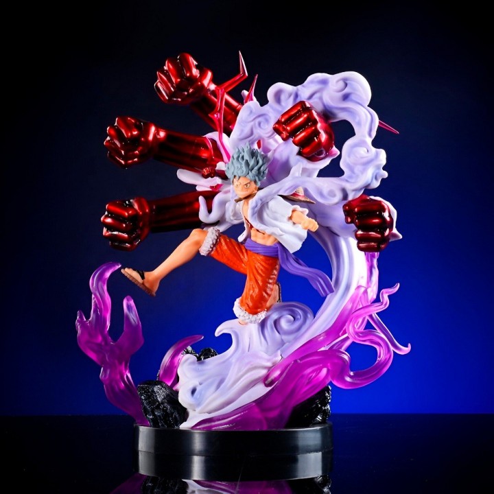 Figura Accion Coleccionable One Piece Luffy Gear