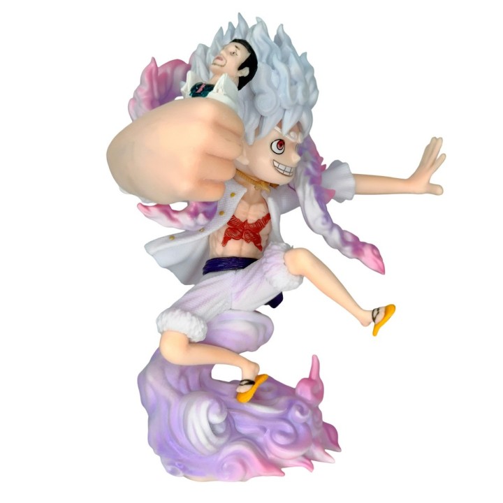 Figura Accion Coleccionable One Piece Luffy Nube