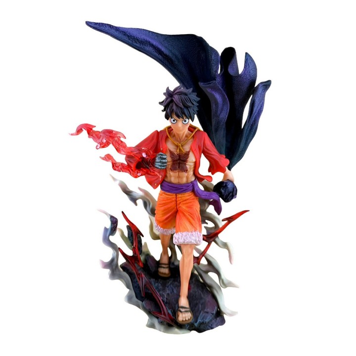 Figura Accion Coleccionable One Piece Monkey Luffy Fire