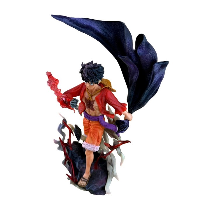 Figura Accion Coleccionable One Piece Monkey Luffy Fire